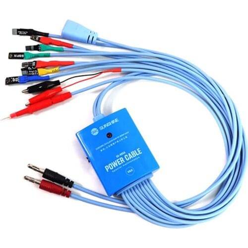 New Laster Sunshine SS-905A V6.0 For IPhone5S-12 Series Power Cable Boot line Charging Board Battery Activation Board Test Tools