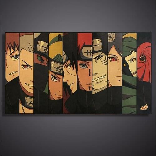 Japanese Anime Poster HD Canvas Painting Art Wall Picture Home Decoration Sofa Background Hanging Sticker