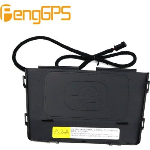 Qi Car wireless charger for Volkswagen Tiguan 2014 2015 -2018 For iPhone Xs Max X XR Samsung S10 S9 Infrared Fast Phone Holder