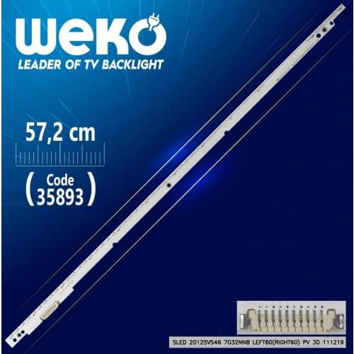 SLED 2012 SVS46 7032NNB LEFT60 PV 3D 111219 - 57.2 CM 60 LED (WK-1355)
