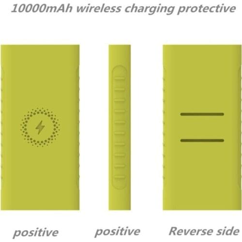 Silicone Protector Case For xiaomi powerbank 10000mAh PLM11ZM Wireless Powerbank Accessories Case WPB15ZM and PLM13ZM Case