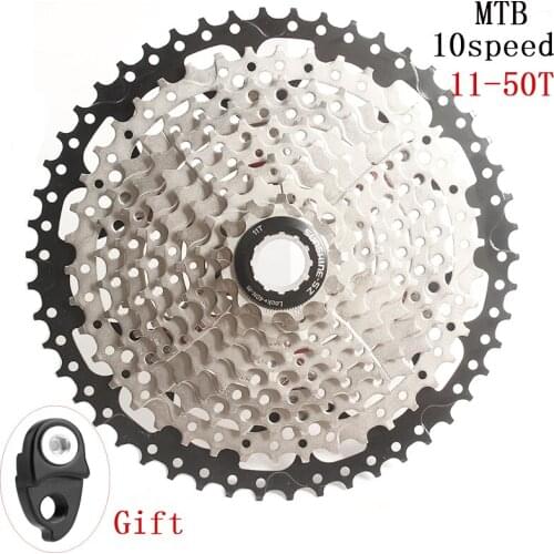 SUNSHINE-SZ 10 Speed 11-50T Cassette 10s 20s 30s Freewheel For MTB Mountain Bike Bicycle Parts K7 XT SLX XO X0 X9 X7