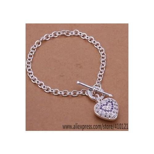 DT-H307 Hot Sale 925 Sterling Silver Jewelry Bracelets for Women,Wholesale Christmas Gift Charm Fashion Bracelet /Ddbaluia