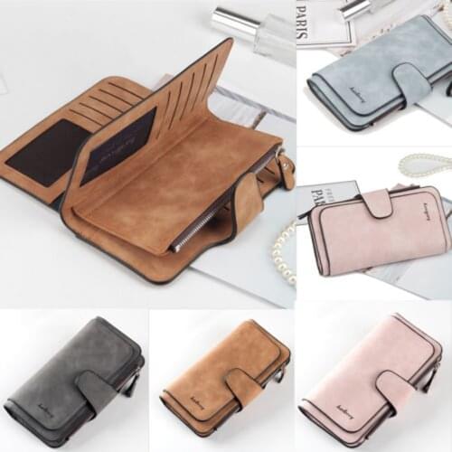 Women PU Leather Wallet Clutch Card Holder Phone Bag Case Long Purse lady Multi Slot Wallet Handbags /BY