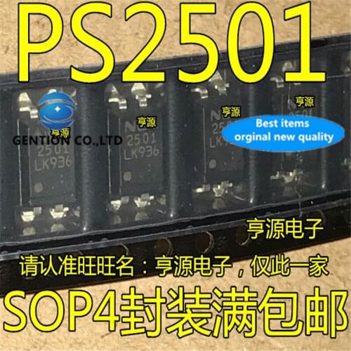100Pcs 2501 NEC2501 PS2501 PS2501-1 SOP4 in stock 100% new and original