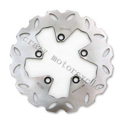 Free shipping moto Rear Brake Rotor Disc For KYMCO AGILITY R16 125 08-11 150 08-10 200 10-11 SUPER DINK 300 09-11 DOWNTOWN