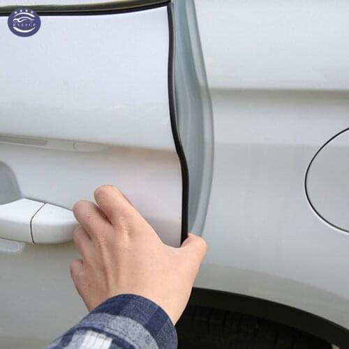 BXESCP 5M/pack Door strips Car Corner Bumper Door Crash Bar For Subaru Forester Outback Legacy Impreza XV BRZ