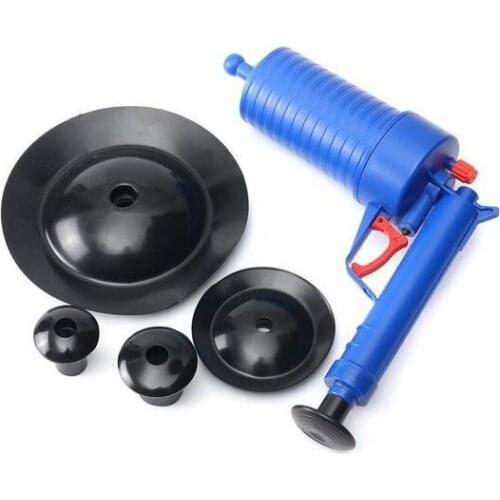 Pressure Bathroom Floor Drain Dredger Bathtub Plunger Toilet Inflator Dredge Cleaner Plastic Tube Pipeline