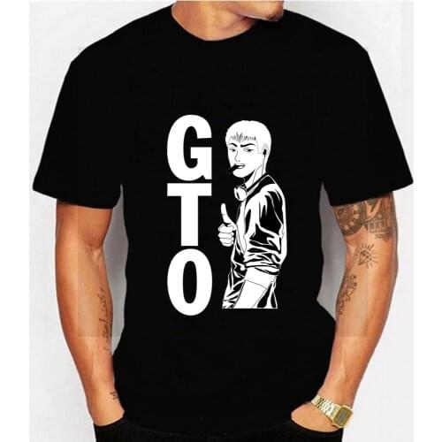 GTO Great Teacher Men Female T-shirt Casual Pullover Tees Fashion Japan Anime Hip Hop Tops