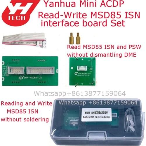 ACDP Read-Write MSD80/MSD81/MSD85 ISN Interface Board Set Yanhua manufacturer