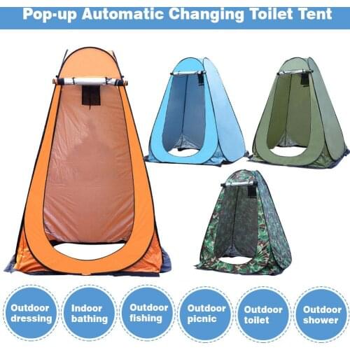 Pop-Up Pod Changing Room Privacy Tent Easy Set Up Portable Outdoor Shower Tent Camp Toilet Rain Shelter for Camping and Beach