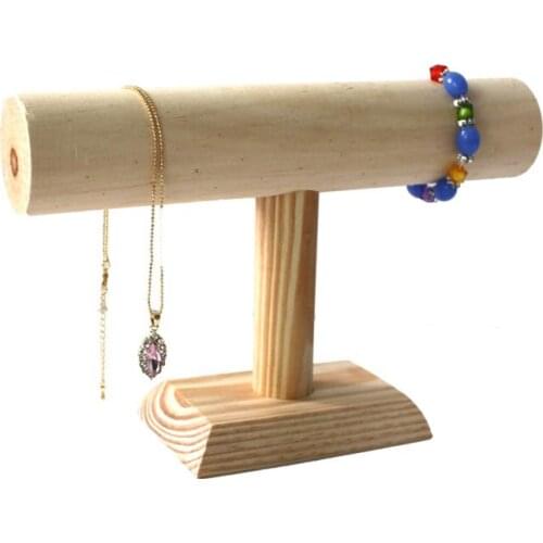 New Style Bracelet Chain Watch T-Bar Rack Jewelry Hard Display Stand Holder Jewelry Organizer Hard Display Stand