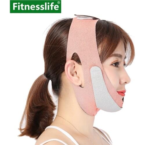Face Slimming Strap Reduce Double Chin Lift V Face Mask Face lift Stickers Bandage Mask For Face Oval Anti Cellulite Strap Belt
