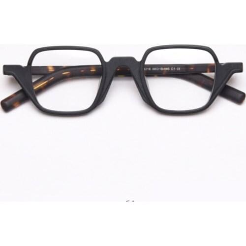 Retro Matte Acetate Optical Glasses Frames Men Women Fashion Computer Eyeglasses 50430