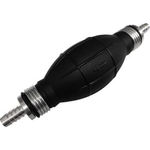 8mm Rubber Fuel Transfer Vacuum Fuel Line Hand Primer Pump Bulb Type for Marine Boat Accessories