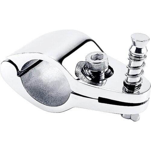 Boat Bimini Top Hinged Jaw Slide 1" 25mm Heavy Duty with Pin & Cam Clamp