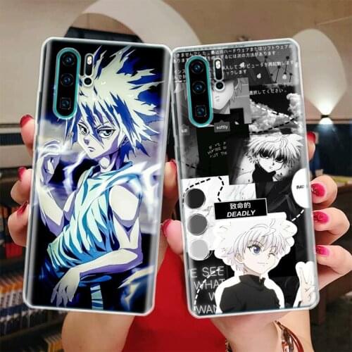 Hunter X Hunter Killua Silicon Phone Case For Huawei Honor 10 9 20 Lite Y5 Y6 Y7 Y9 9X 8X 8S 8A 7X 7A 7S Pro + 10i20i Coque