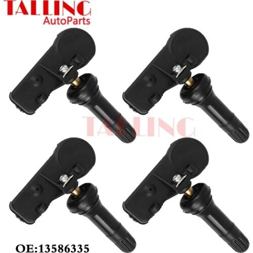 13586335 4pcs TPMS Tire Pressure Monitoring System Sensor For BUICK CASCADA ENCORE ENVISION LACROSSE REGAL VERANO GMC YUKON