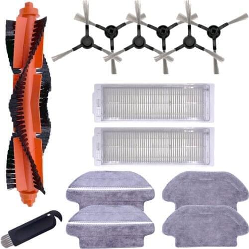 Roller Brush Side brush HEPA Mops Robot Sweeper Accessories Replacement for MIJIA STYJ02YM Viomi V2 V-RVCLM21B Vacuum Cleaner