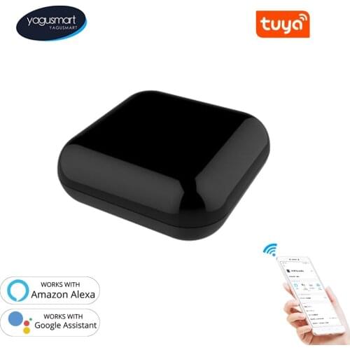 Yagusmart Tuya WiFi RF+IR Universal Remote Controller Alexa Google Home Control Intelligent DIY Learning Function USB Charge