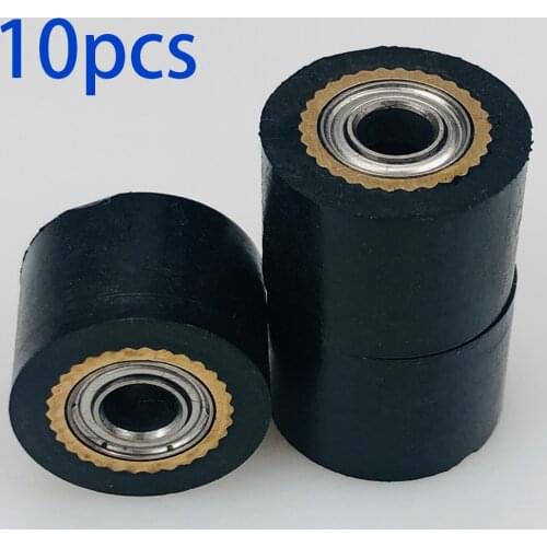 Universal 10pcs Pinch Roller Push Wheel Roll for Cricut Roland Deepcut CB09 CB15 Liyu Summa Plotter Vinyl Cutter Drawing Machine
