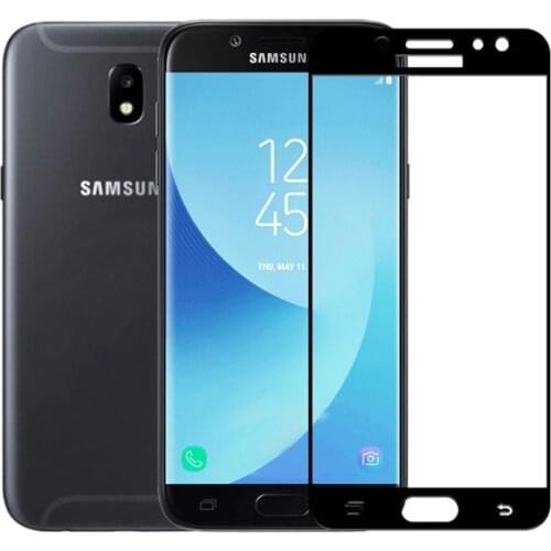 Full Glue Full Cover Tempered Glass For Samsung Galaxy J5 2017 Screen Protector protective film For J5 Pro J530 J530F glass