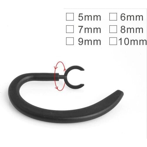 5mm 6mm 7mm 8mm 9mm 10mm Bluetooth Earphone Earhook Loop Clip Retractable whirling Ear Hook Replacement Headphone Accessories