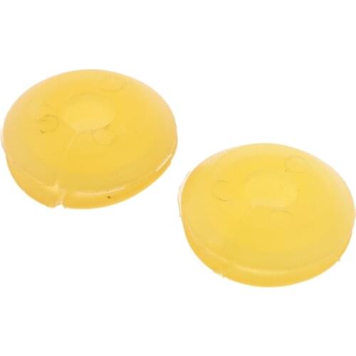 2pc Yellow Hood Latch Prop Rod Grommet Clip Rod For Ford Focus 2000-2007