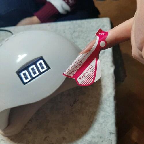 Horseshoe Paper Tray Nail Supplies Light Therapy Armor Extension Paper Tray Crystal Armor Extension Nail Art Tools