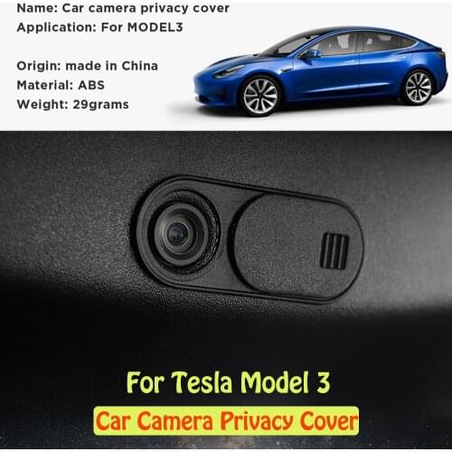 1Pcs Webcam Cover For Tesla Model 3 2017 2018 2019 Car Camera Privacy Cover Car Interior Camera Cover Trim