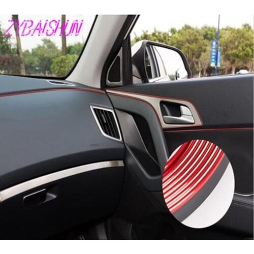 New 5m car interior casting strip decoration line for Kia Rio K2 K3 K5 K4 Cerato,Soul,Forte,Sportage R,SORENTO,Mohave,OPTIMA
