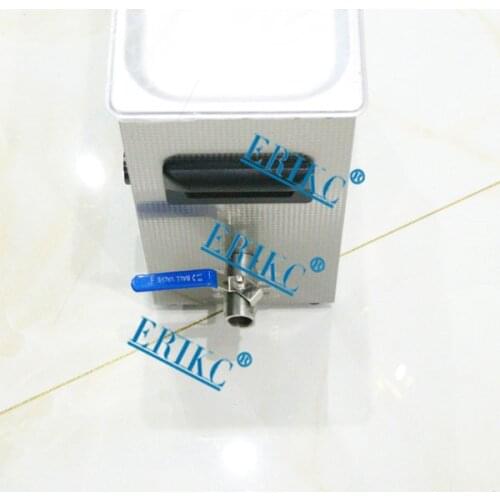 ERIKC Injector Engine Parts Cleaning Machine E1024013 Auto Fuel Injector Ultrasonic Cleaner 220V 6L