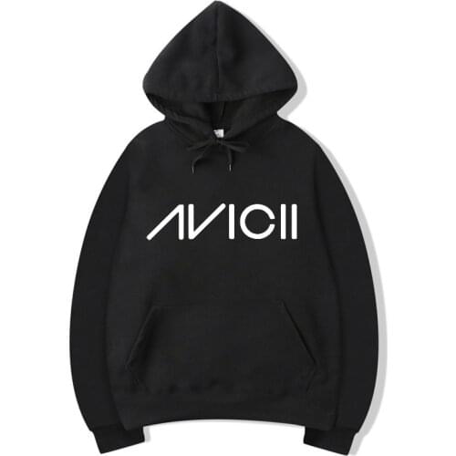 Vsenfo DJ Avicii Hoodies Men Women Sweatshirt Harajuku Fleece Pullover Tim Berg Bergling Avicii Unisex Hoody