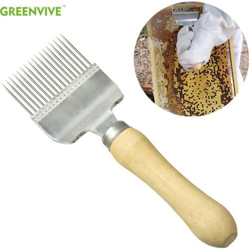 Beekeeping Tools Honey Knife for Beekeeper Equipment Honey Scraper Bee Shovel Comb Combination Uncapping Fork Multi-function