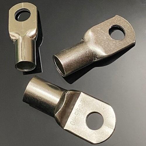 5PCS connectors plug Terminal Copper Block Wire Terminals Ear Tinned Copper copper nose SC50 SC70 SC95 cable sleeve