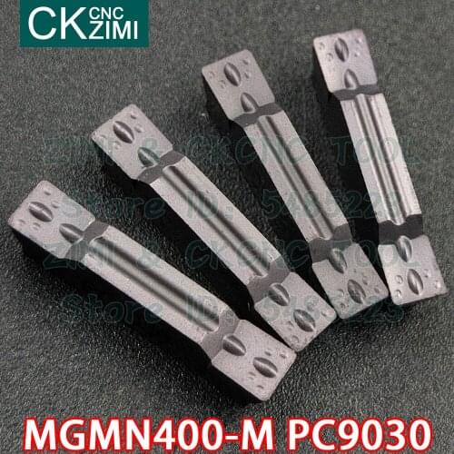 MGMN400-M PC9030 MGMN 400 M PC9030 4mm Carbide Inserts Cutting Inserts Tools Grooving Blade CNC Turning Tool For stainless steel