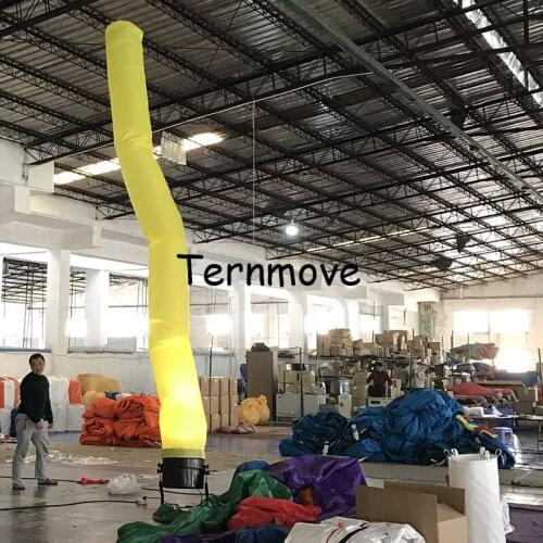 Business inflatable air dancer sky dancers advertising inflatables with light blower party event air tube with light blower