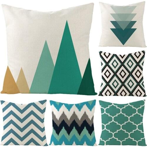 Irregular Geometric Pattern Pillow Case Cushion Cover Housse Coussin Housse De Coussin Pillowcases 45x45cm Pillow Case