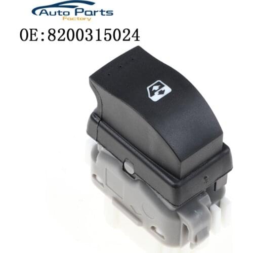 New 6 Pins Rear Window Control Switch For Renault Megane Laguna 2 Espace 4 8200315024 8200476809
