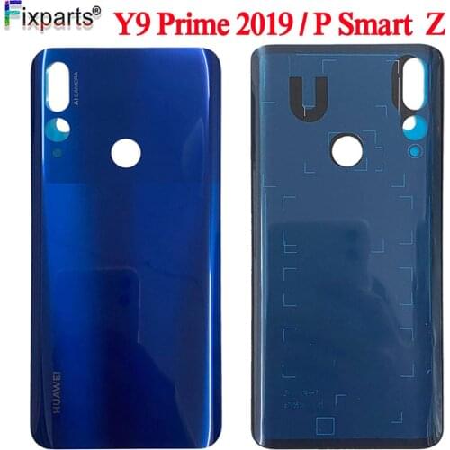Original For Huawei P Smart Z Back Battery Cover Housing Case For Huawei Y9 Prime 2019 Battery Cover Rear Housing Door