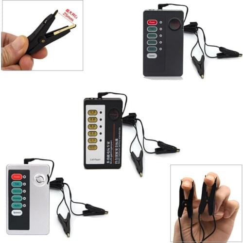 Electric Shock Nipple Clamps Labia Clip E-Stim G-Spot Clitoris Massage Electro Stimulator BDSM Breast Enlarge Female Sex Toys