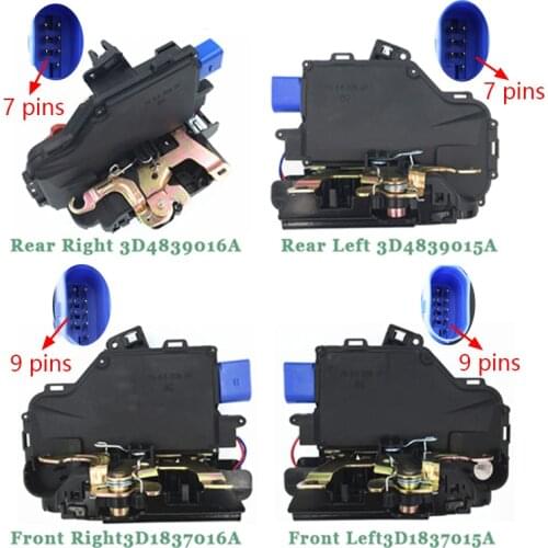 Front Rear Left Right Door Lock Actuator For Porsche Cayenne For Seat For VW Golf Mk5 CADDY JETTA TOUAREG TOURAN PHAETON3D SKODA