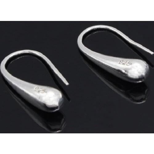 10pairs Simple Fashion Style Silver Plated Fashion Waterdrop Earrings Jewellery Mens Women