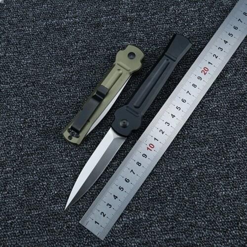 LEMIFSHE AKC X-treme folding knife AUS-8 blade Aluminum handle camping hunting outdoor Fishing Survival Kitchen knives EDC tools