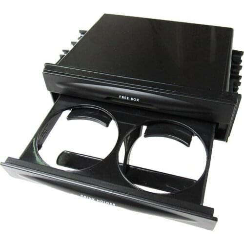 BBQ@FUKA Universal Car Double Din Dash Radio Installation Pocket Cup Holder Storage Box