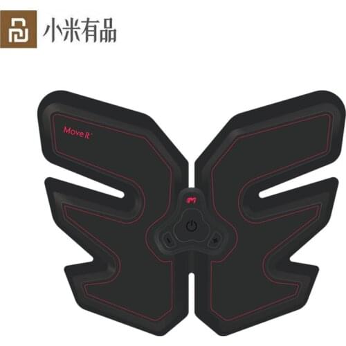 Youpin Move It Abdominal Stimulator Wireless Muscle Trainer Smart Electric Weight Loss Stickers Relieve Soreness Belt Unisex
