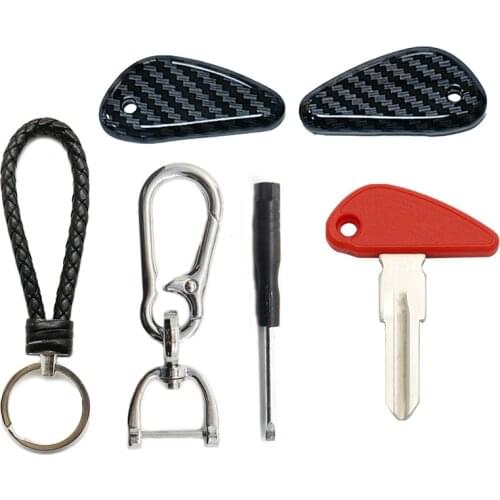 1 Set Motorcycle Key Shell Case Cover for Indian Scout 1920-2018