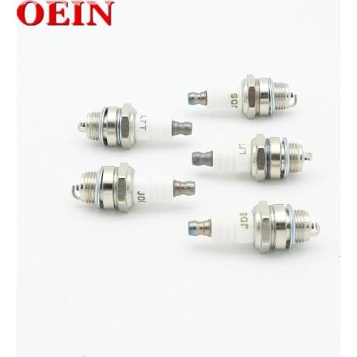 5Pcs 25cc 52cc 62cc Chainsaw Brush Cutter Brushcutter Spark Plug For 2 Stroke Engine Garden Tools Spare Parts
