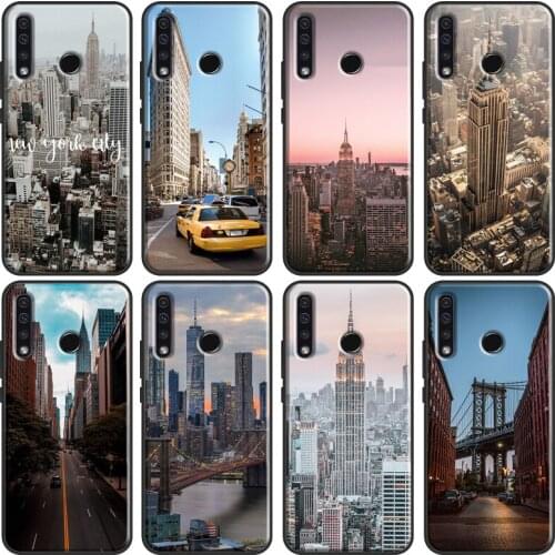 New York City Soft For Huawei Honor 10X 8 9 10 Lite 20 10i 7X 4C 7C 6C 7A Pro 8X 9X 8A 9A 8S 9S Cover