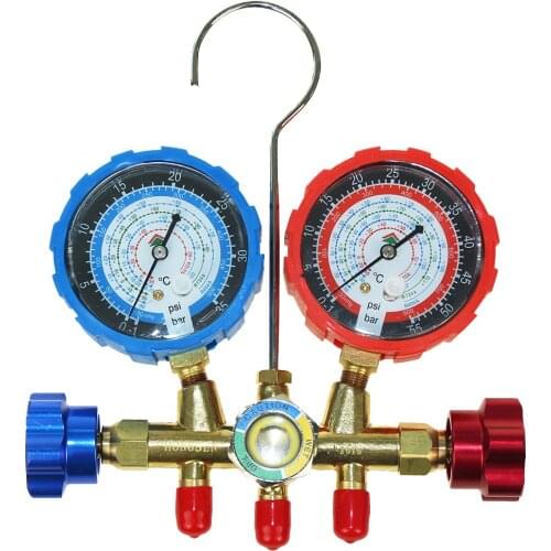 Model HS-536G-R410a Manifold Gauge Set Forging Brass Valve Body